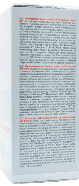 Омолоджуючий нічний крем із 0,3% чистого ретинолу / Rejuvenating night cream with 0,3% Pure Retinol / Norel купить