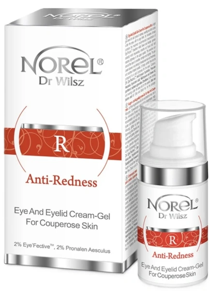 Легкий крем-гель для шкіри навколо очей / Eye and eyelid cream-gel for couperose skin / Norel купить