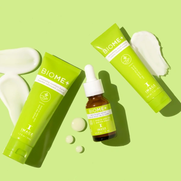 Набір тріо для підтримки захисного бар'єру шкіри Microbiome Essentials / Set Microbiome Essentials Skin Barrier Defense Trio / Image Skincare купить