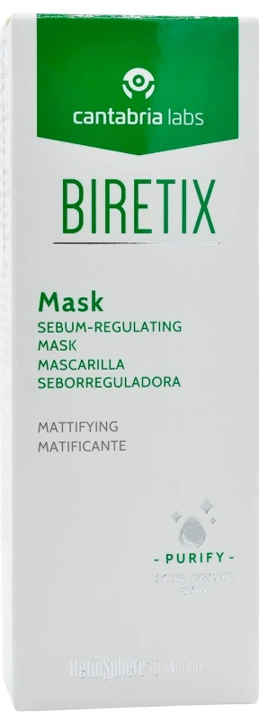 Себорегулирующая маска для кожи с акне Biretix / BIRETIX MASK / Cantabria Labs купить