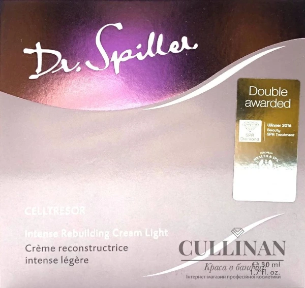 Интенсивный реструктурирующий легкий крем CELLTRESOR / CELLTRESOR INTENSE REBUILDING CREAM LIGHT / Dr. Spiller купить