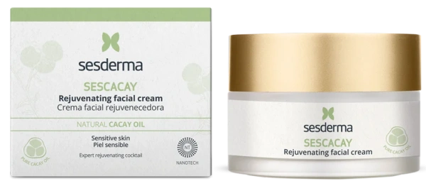Омолоджуючий крем для обличчя / Rejuvenating Facial Cream Sescacay / Sesderma