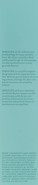 Легкий увлажняющий крем для чувствительной кожи SENSICURA / SENSICURA MOISTURIZING COMPLEX / Dr. Spiller купить