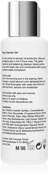 Очищаючий гель для жирної шкіри / Oily Skin Deep Cleanser Gel / Medilux