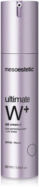 Ultimate W+ ББ крем  / Ultimate W+ BB cream SPF50 (light, medium) / Mesoestetic купить