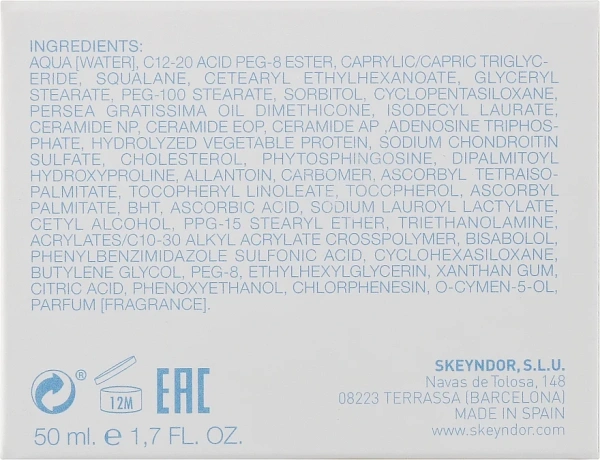 Відновлюючий антивіковий крем / Aquatherm Revitalizing Anti-Aging Cream / Skeyndor купить