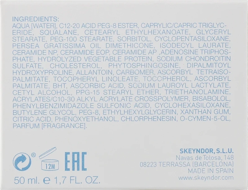 Відновлюючий антивіковий крем / Aquatherm Revitalizing Anti-Aging Cream / Skeyndor купить