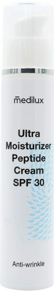 Зволожуючий крем пептид / Ultra Moisturizer Peptide Cream SPF 30  / Medilux