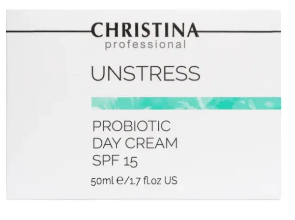 Денний крем із пробіотичною дією SPF 15 / Unstress / CHRISTINA купить
