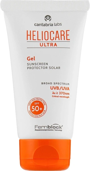 Солнцезащитный гель SPF50+ для нормальной и жирной кожи Heliocare / HELIOCARE SPF50+ GEL ULTRA / Cantabria Labs купить