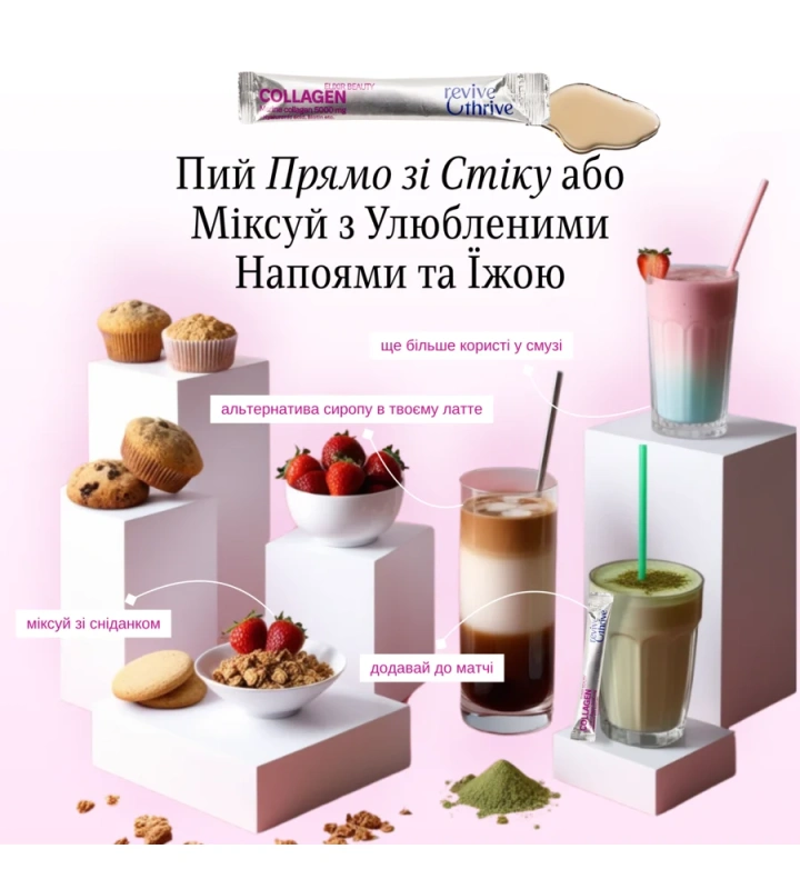 ELIXIR beauty – коллаген 5 000 мг / Revive & Thrive купить