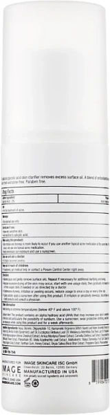 Активний саліциловий тонік для жирної шкіри / CLEAR CELL Salicylic Clarifying Tonic / Image Skincare купить