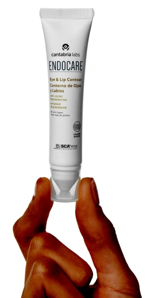 Регенеруючий та омолоджуючий крем-контур для очей та губ Endocare / Endocare Eye and Lip Contour / Cantabria Labs купить