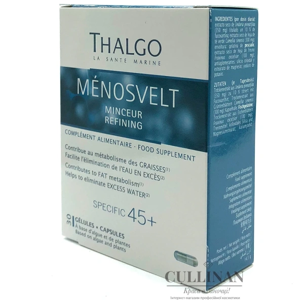 МЕНОПОХУДЕНИЕ / MENOSVELT / THALGO купить