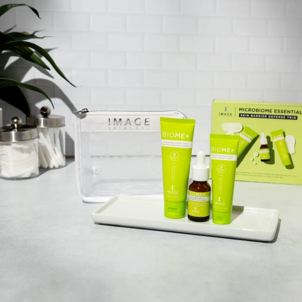 Набор трио для поддержания защитного барьера кожи Microbiome Essentials / Set Microbiome Essentials Skin Barrier Defense Trio / Image Skincare купить