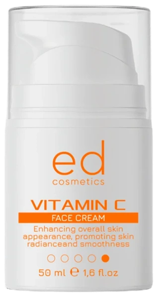 Крем для обличчя з вітаміном С / VITAMIN C FACE CREAM / ED Cosmetics