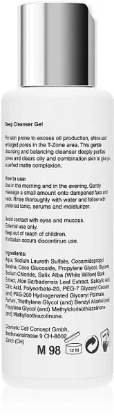 Очищающий гель для жирной кожи / Oily Skin Deep Cleanser Gel / Medilux