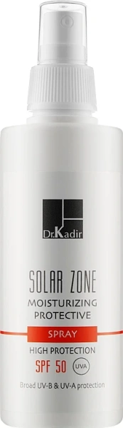 Солнцезащитный увлажняющий спрей SPF50+ / Solar Zone moisturizing protective spray SPF50+ / Dr.Kadir купить