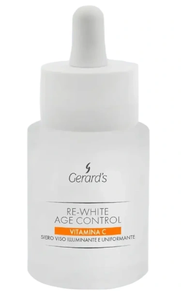 Сироватка з вітаміном С, що освітлює і вирівнює тон / AGE CONTROL VITAMIN C SERUM BRIGHTENING AND SMOOTHING FACIAL SERUM / Gerard's