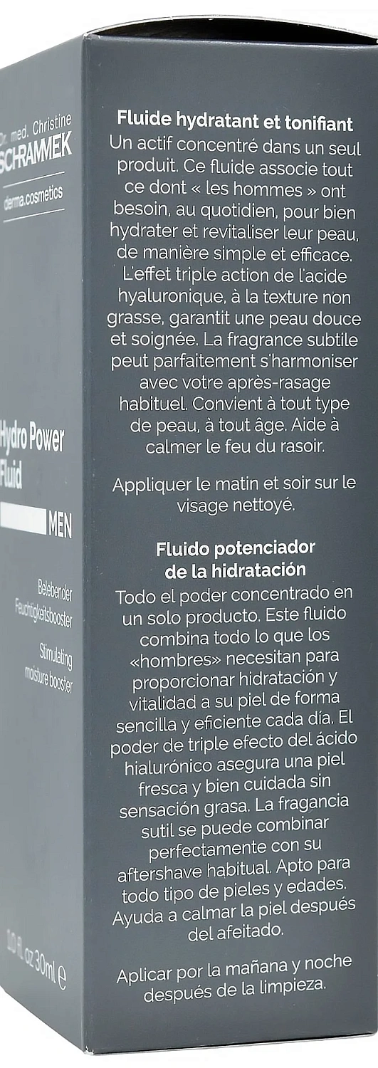 Флюїд для обличчя для чоловіків / Hydro Power Fluid / Dr. Schrammek