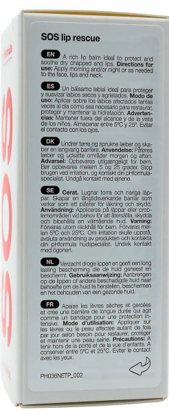 Бальзам для губ SOS / SOS lip rescue / pHformula купить
