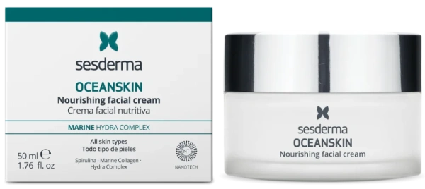 Поживний крем для обличчя / Oceanskin / Sesderma