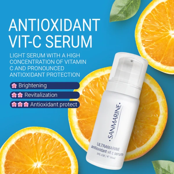 АНТИОКСИДАНТНАЯ СЫВОРОТКА С ВИТАМИНОМ С / ANTIOXIDANT VIT C SERUM / Sanmarine купить