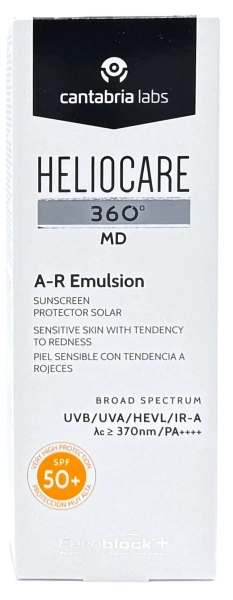 Солнцезащитная эмульсия для кожи склонной к покраснениям / MD A-R Emulsion SPF 50+ / Cantabria Labs купить