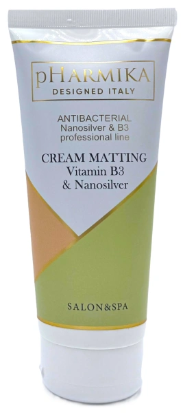 Крем матирующий с витамином В3 и наносеребром / Cream Matting vitamin B3 and nanosilver / pHarmika купить