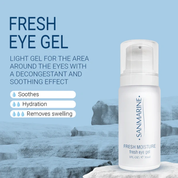 Освіжаючий гель для контуру очей / FRESH-EYE GEL / Sanmarine купить