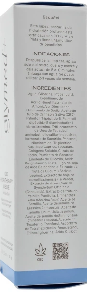 Маска с CBD для восстановления и увлажнения кожи / CBD Hydratherapy Masque with Micro-Silver / GlyMed Plus купить