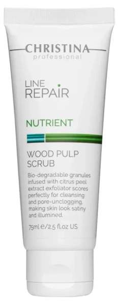 Скраб з деревною целюлозою / Line Repair Nutrient / CHRISTINA