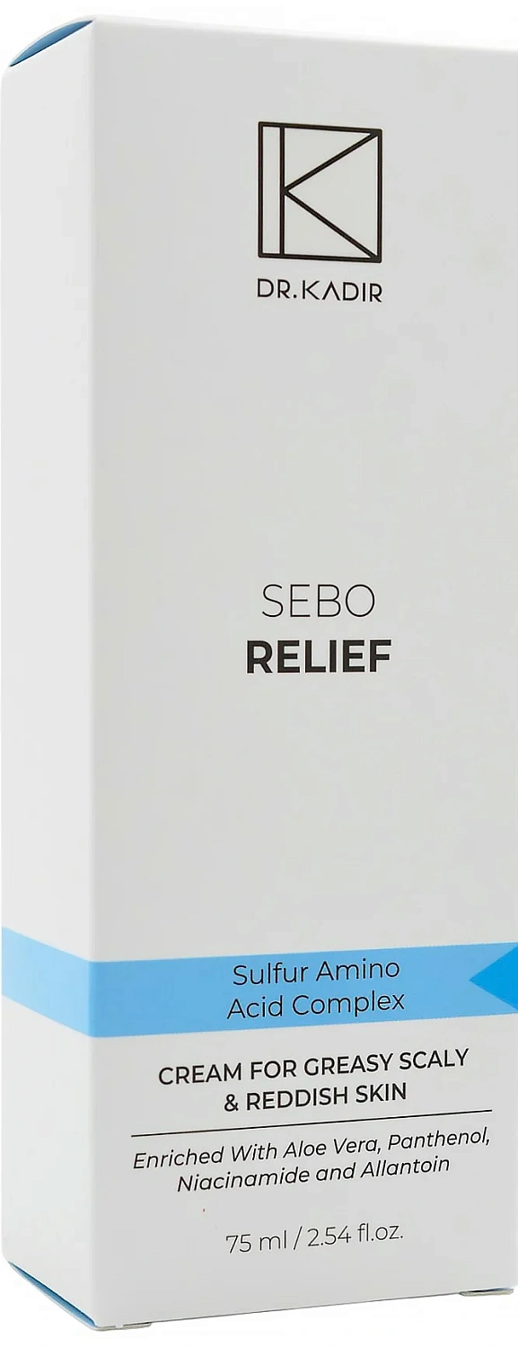 Крем для жирной кожи / Sebo-relief cream / Dr.Kadir