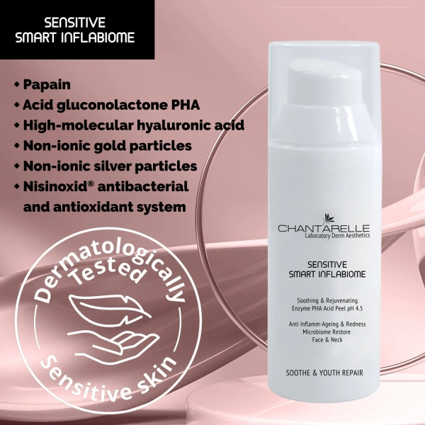 Ферментативный пилинг для чувствительной кожи / Soothing & Rejuvenating Enzyme PHA Peel pH 4.5 / Chantarelle купить