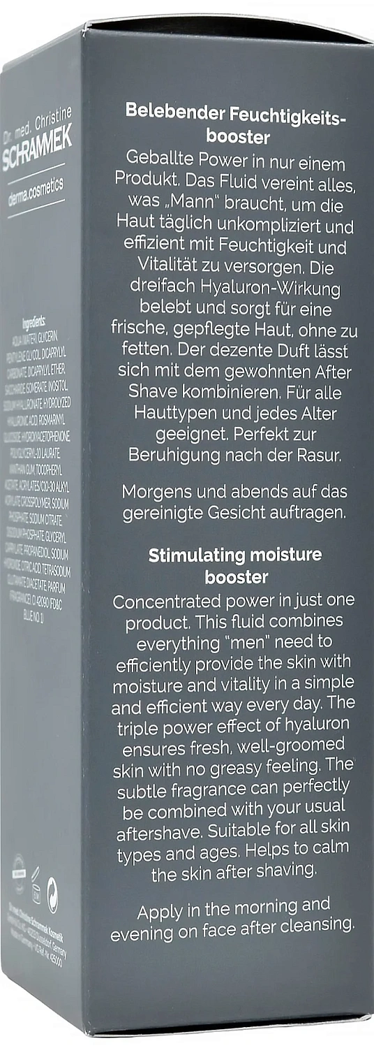 Флюид для лица для мужчин / Hydro Power Fluid / Dr. Schrammek