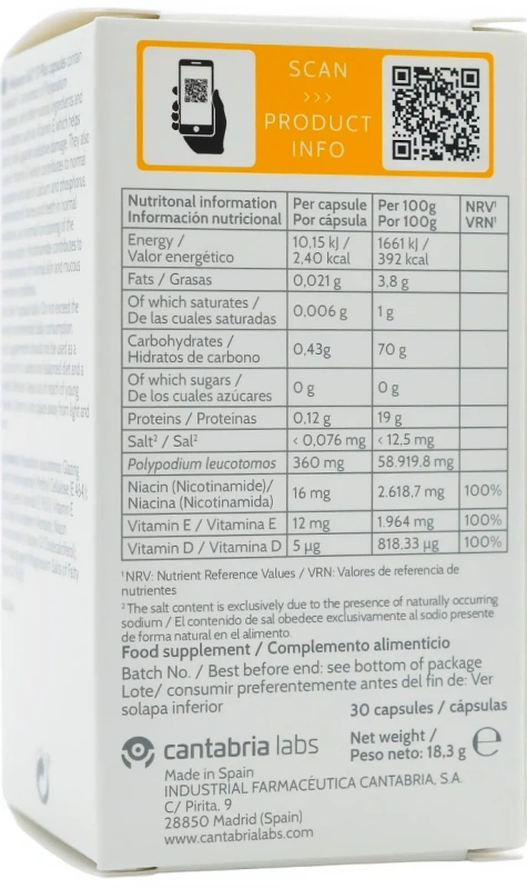 Комплексний захист "Антиоксидант" Heliocare / HELIOCARE ORAL Ultra D / Cantabria Labs купить
