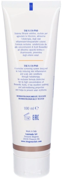 Солнцезащитный крем для кожи с псориазом / TAE X UV-PSO SPF 10 / Biogena купить
