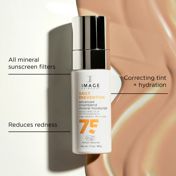 Усиленный минеральный увлажняющий крем SPF 50+ / Daily Prevention Advanced Smartblend Mineral Moisturizer SPF 50+ / Image Skincare  купить