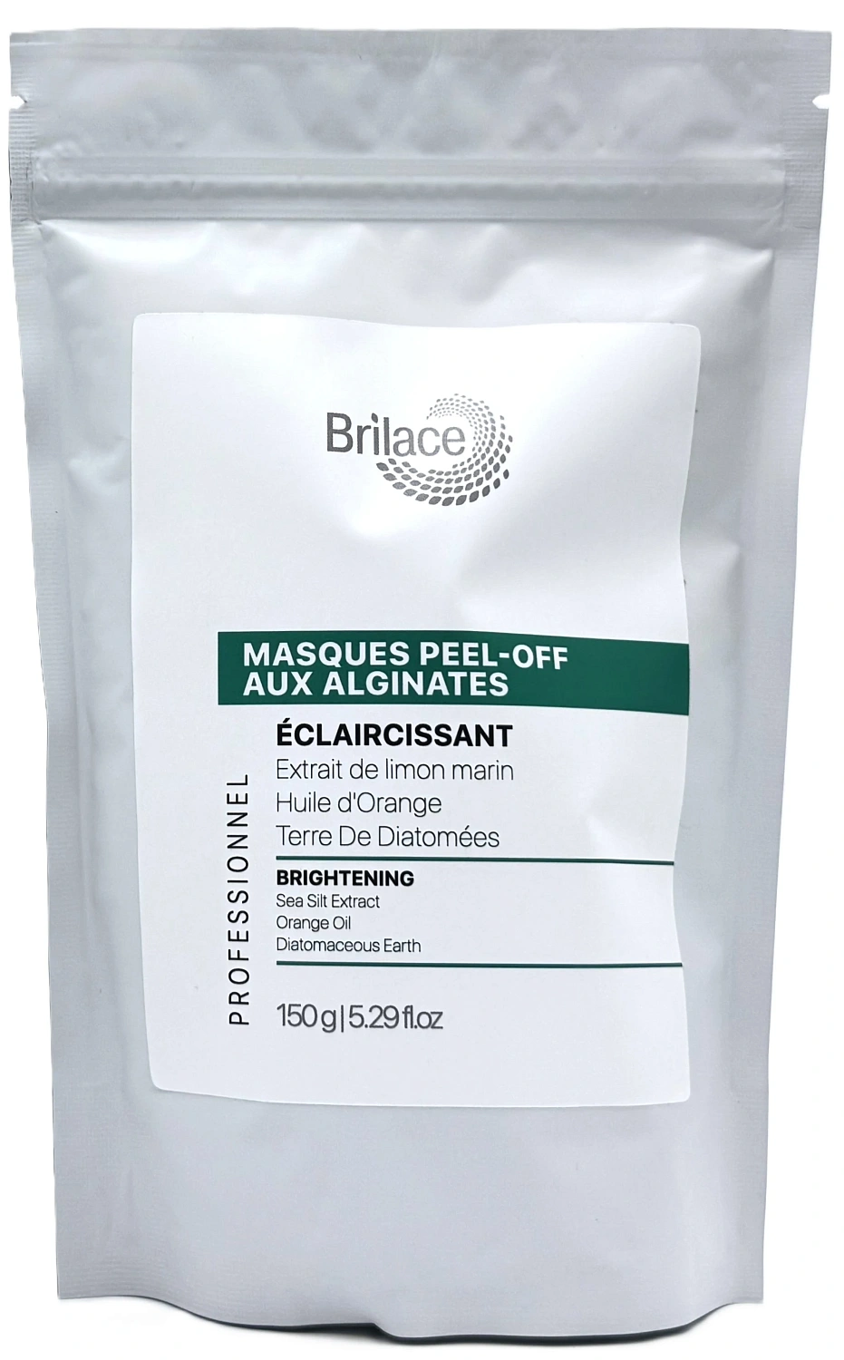 Антисептическая альгинатная маска / Antiseptic algin peel-off mask / Brilace