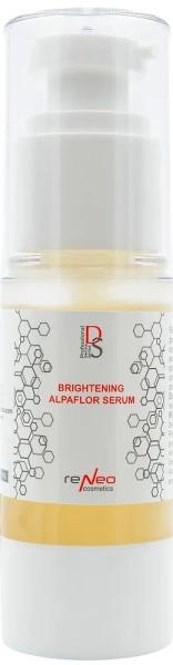 Освітлююча сироватка з антиоксидантною дією / Brightening alpaflor serum / Derma Series