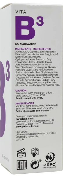 Крем c вит. B3 / VITA B3 24 hour cream / pHformula купить
