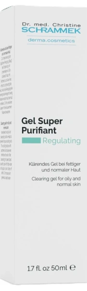 Очищающий гель для жирной и нормальной кожи / Gel Super Purifiant / Dr. Schrammek купить