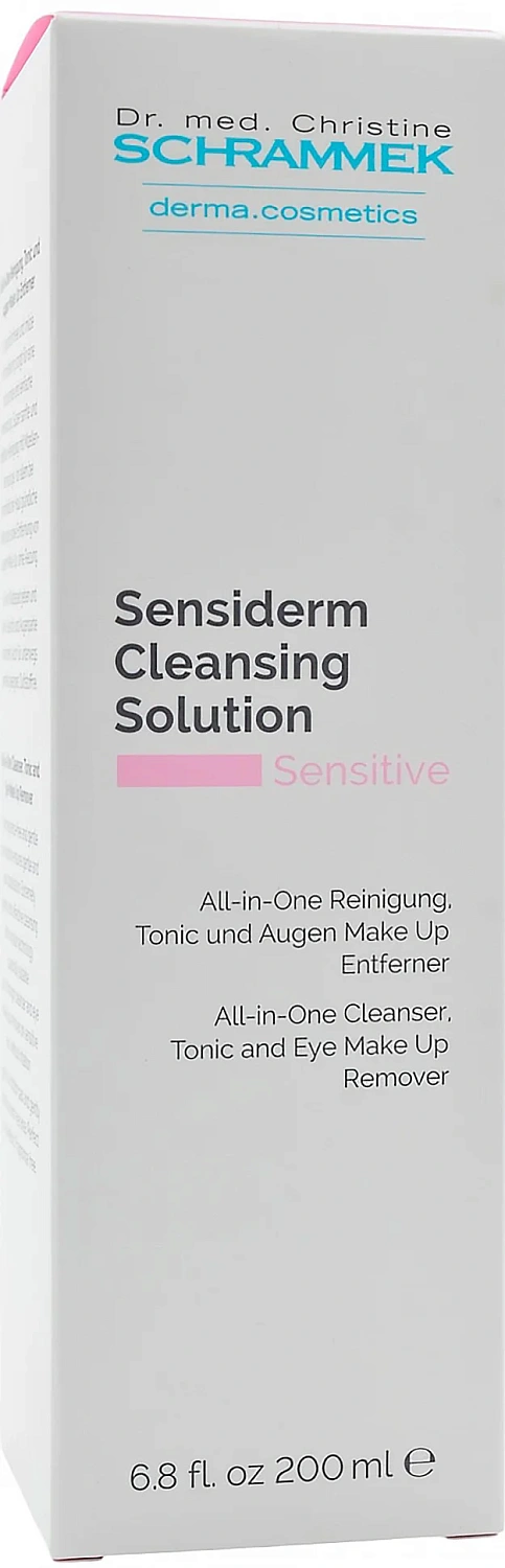 Очищаючий розчин / Sensiderm Cleansing Solution / Dr. Schrammek