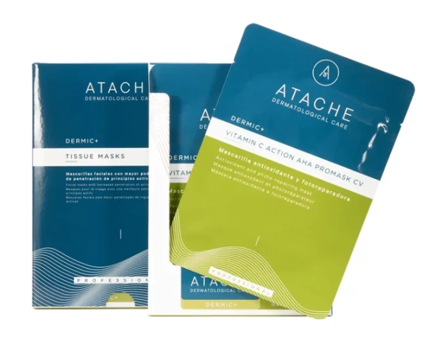 Антиоксидантна маска глобальної дії / Vitamin C Action AHA PROMASK CV / Atache