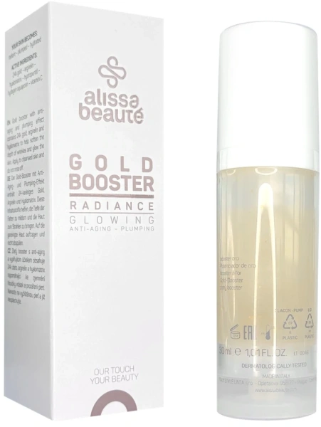 Бустер-сыворотка с пептидами и золотом / Gold Booster / Alissa Beaute купить