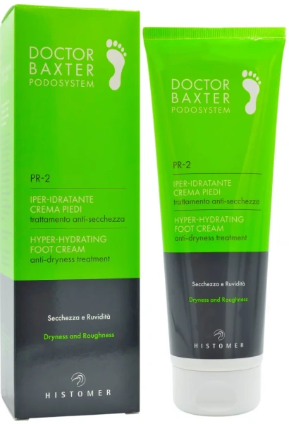 Глибоко зволожуючий крем для стоп / Hyper-hydrating foot cream PR - 2 Doctor Baxter Podosystem / Histomer