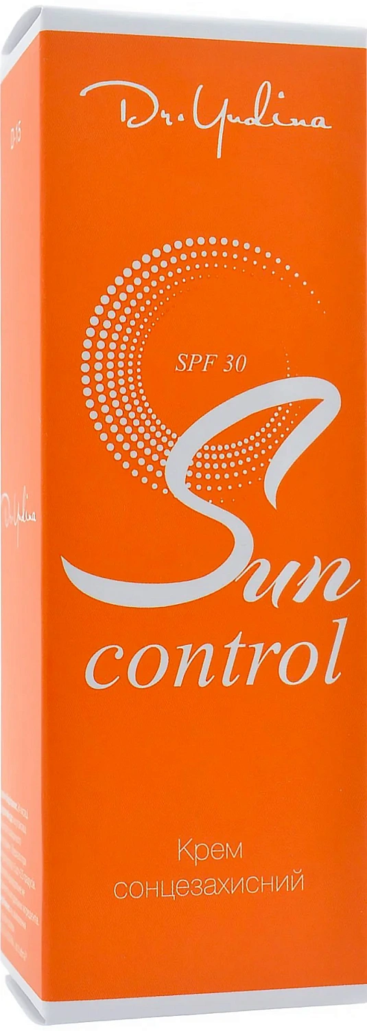 Крем солнцезащитный SPF 30 / «Sun control» / Dr. Yudina