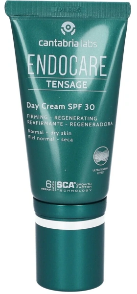 Дневной крем для нормальной и сухой кожи лица / Endocare Tensage Day Cream SPF 30 / Cantabria Labs купить