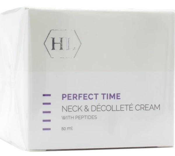 Крем для шиї та декольте з ліпопептидами / PERFECT TIME NECK & DECOLLETE CREAM / Holy Land