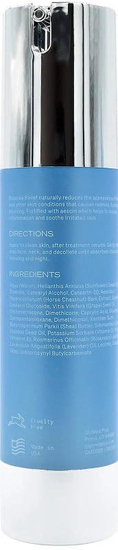 Крем проти розацеа та почервоніння шкіри / Rosacea Relief / GlyMed Plus купить
